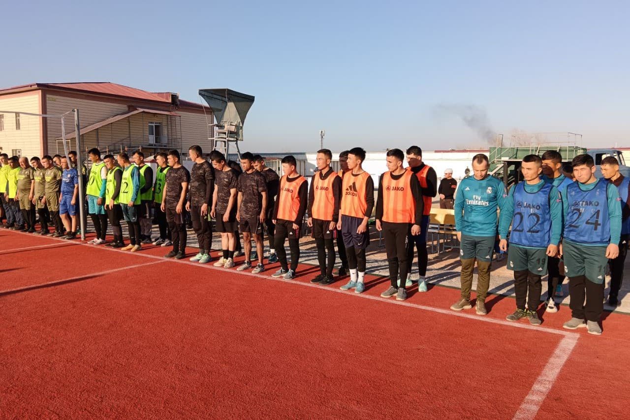 В воинской части №7551 Командования Караульных войск МВД организованы соревнования по волейболу