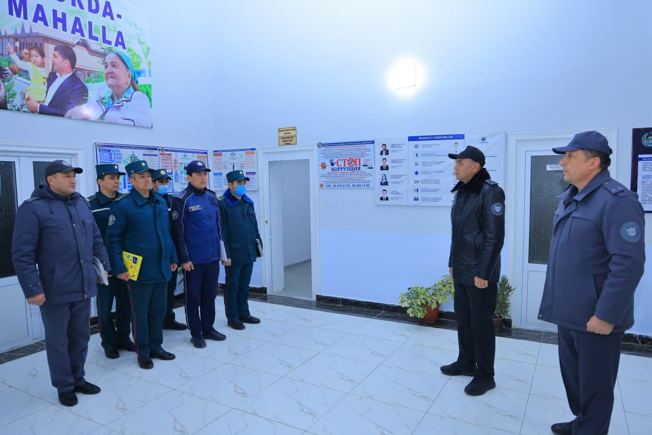 В целях повышения эффективности деятельности органов внутренних дел в Касансайском и Давлатабадском районах Наманганской области проведены адресные изучения