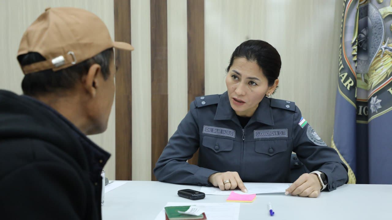 Фуқароларнинг мурожаатлари билан ишлаш тизими самарадорлигини ошириш мақсадида, Ички ишлар вазирлиги ҳамда вазирлик ҳузуридаги Жазони ижро этиш департаменти раҳбарияти томонидан фуқаролар қабули ўтказилди