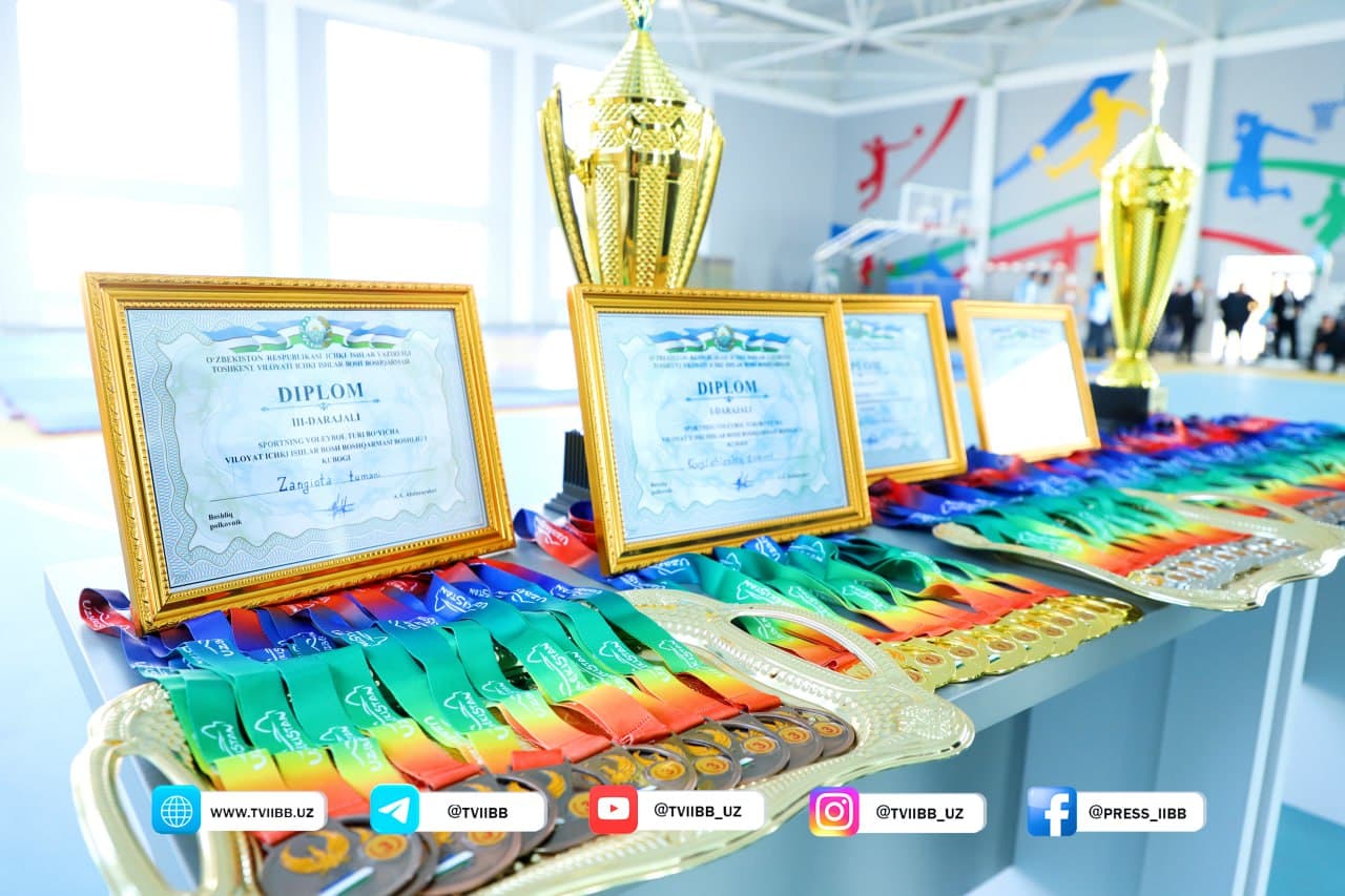 Тошкент вилоятида ёшлар ўртасида волейбол бўйича “ИИББ бошлиғи кубоги” мусобақаси бўлиб ўтди