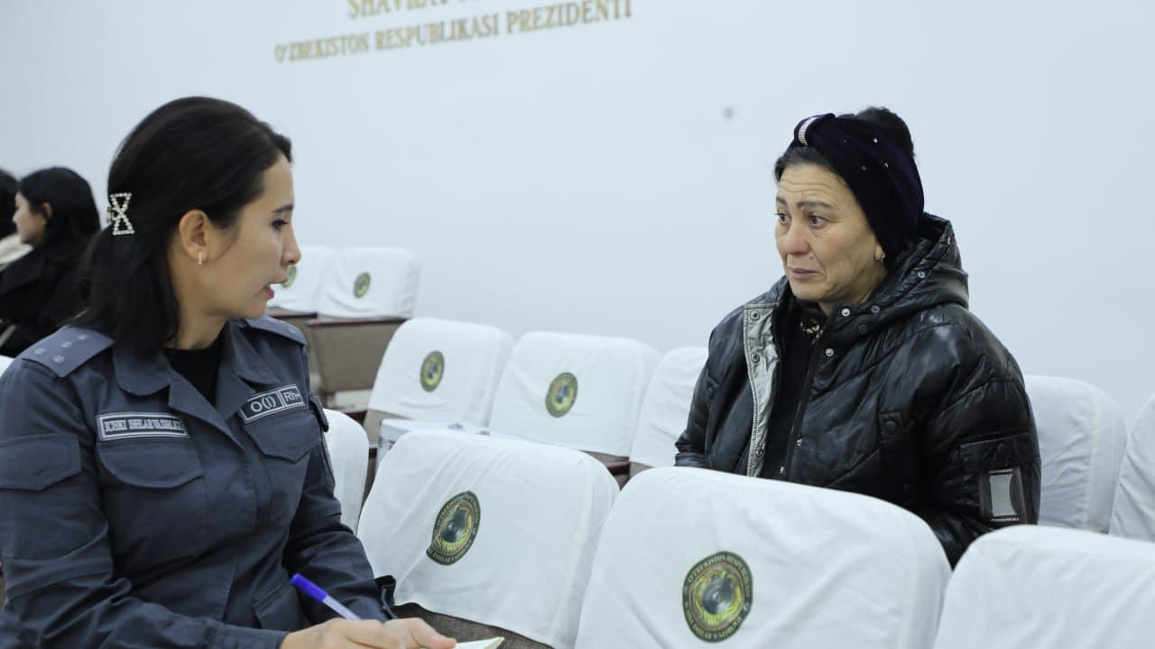 Фуқароларнинг мурожаатлари билан ишлаш тизими самарадорлигини ошириш мақсадида, Ички ишлар вазирлиги ҳамда вазирлик ҳузуридаги Жазони ижро этиш департаменти раҳбарияти томонидан фуқаролар қабули ўтказилди