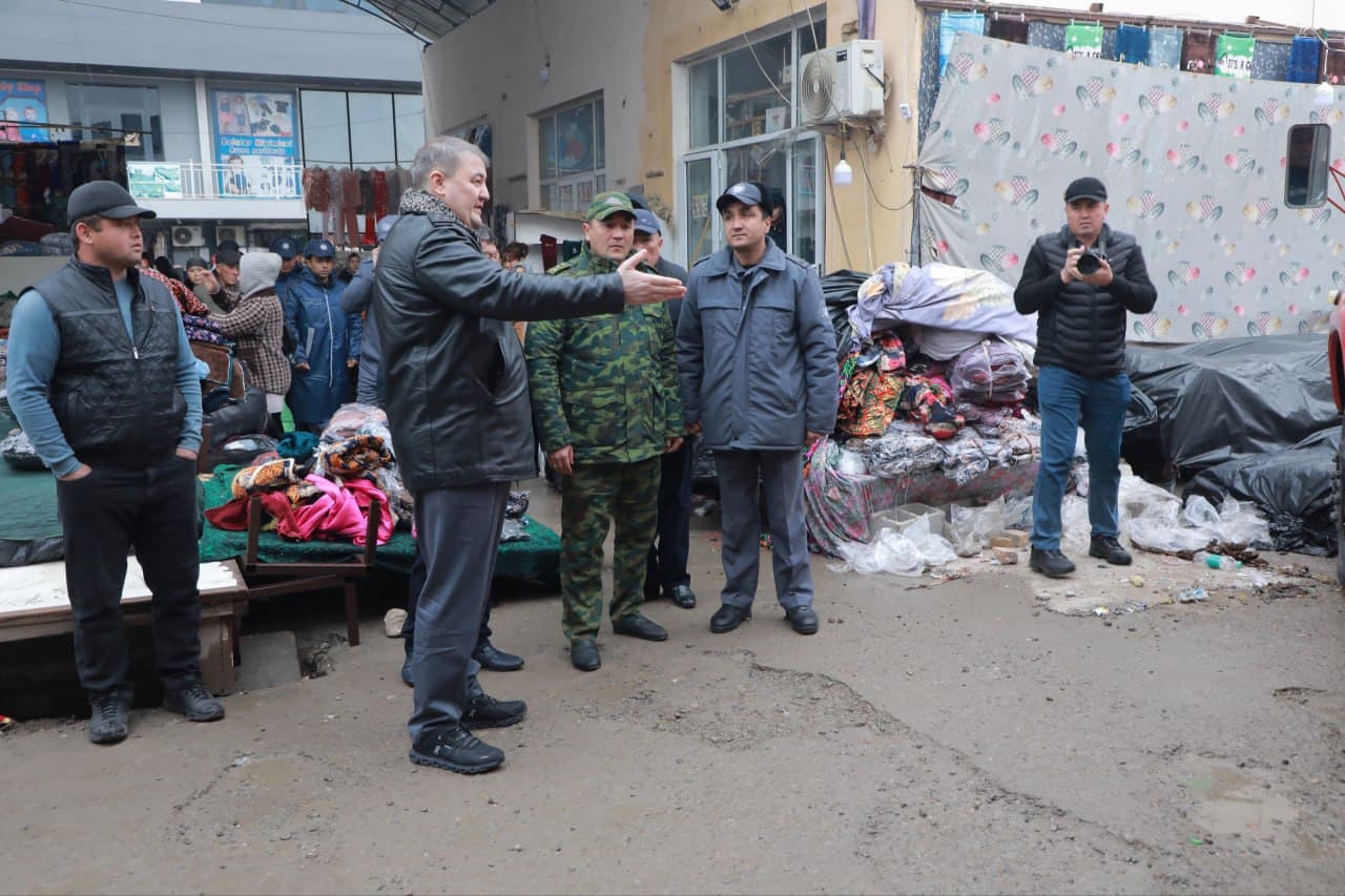 Сурхондарё вилояти ИИБ раҳбарияти томонидан ёнғин ва экологик хавфсизлик чоралари текширилмоқда ўрганилмоқда