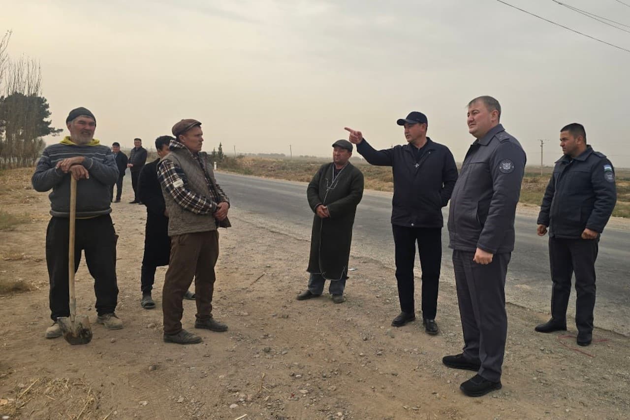 Сурхондарё вилояти ИИБ раҳбарияти томонидан ёнғин ва экологик хавфсизлик чоралари текширилмоқда ўрганилмоқда