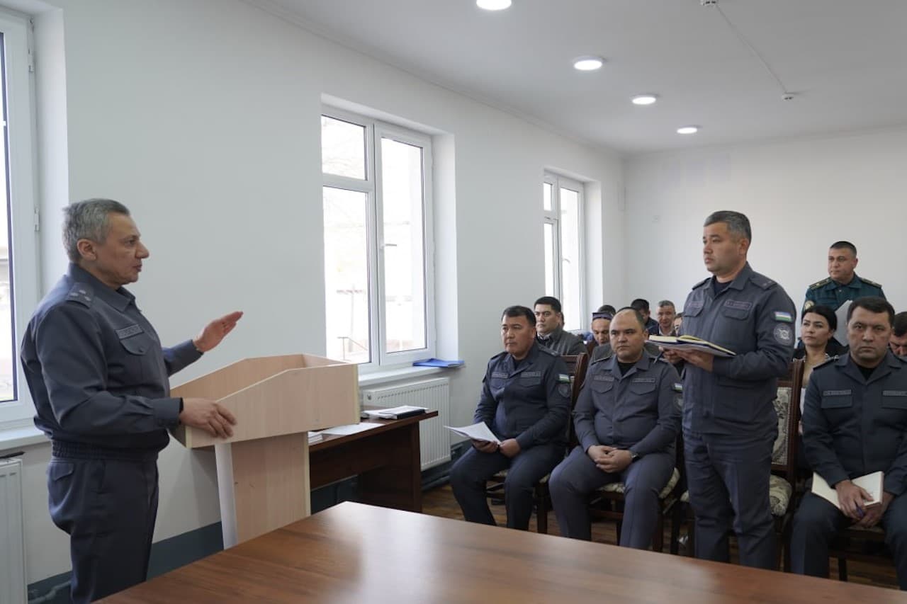 IIV Akademiyasi masʼullari tomonidan Navoiy viloyatining kriminogen vaziyati ogʻir mahallalari manzilli oʻrganildi