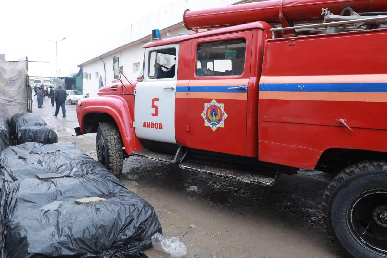 Сурхондарё вилояти ИИБ раҳбарияти томонидан ёнғин ва экологик хавфсизлик чоралари текширилмоқда ўрганилмоқда