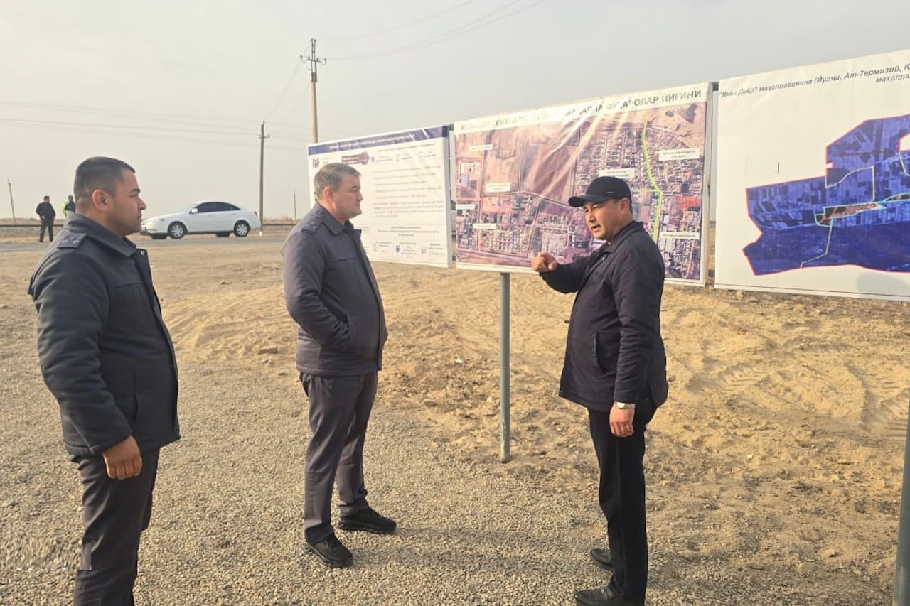 Сурхондарё вилояти ИИБ раҳбарияти томонидан ёнғин ва экологик хавфсизлик чоралари текширилмоқда ўрганилмоқда