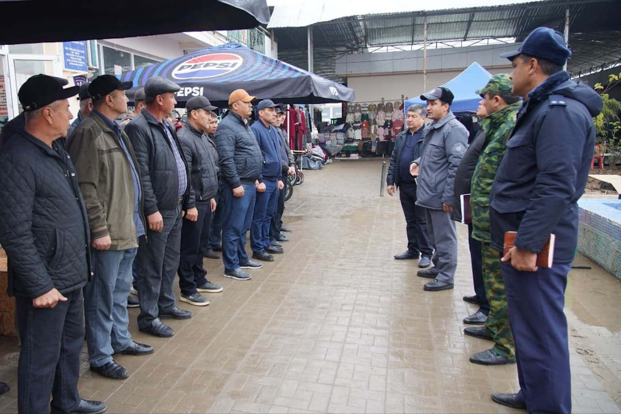 Сурхондарё вилояти ИИБ раҳбарияти томонидан ёнғин ва экологик хавфсизлик чоралари текширилмоқда ўрганилмоқда