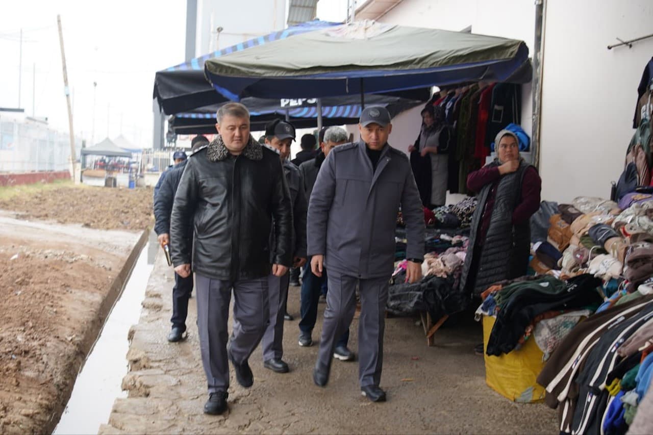 Сурхондарё вилояти ИИБ раҳбарияти томонидан ёнғин ва экологик хавфсизлик чоралари текширилмоқда ўрганилмоқда