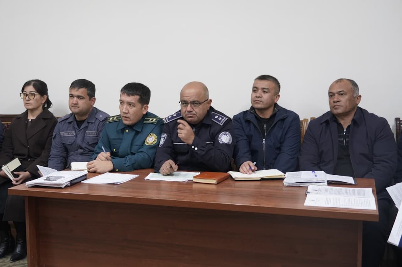 IIV Akademiyasi masʼullari tomonidan Navoiy viloyatining kriminogen vaziyati ogʻir mahallalari manzilli oʻrganildi