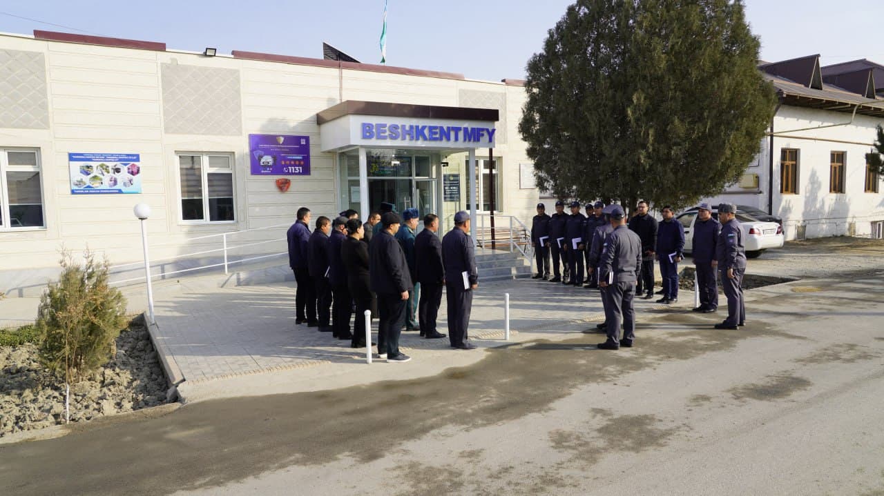 Представители Академии МВД ознакомились с проводимой работой в махаллях Навоийской области со сложной криминогенной обстановкой