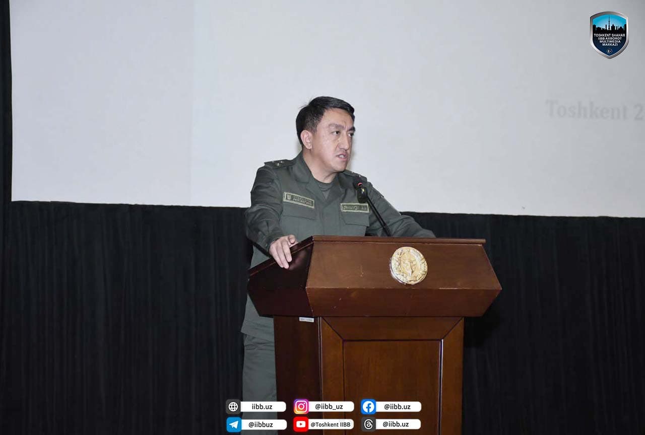 Toshkent shahar IIBB rahbariyati tomonidan “Xavfsiz va sogʻlom yurt” oyligi doirasida navbatdagi profilaktik uchrashuv oʻtkazildi