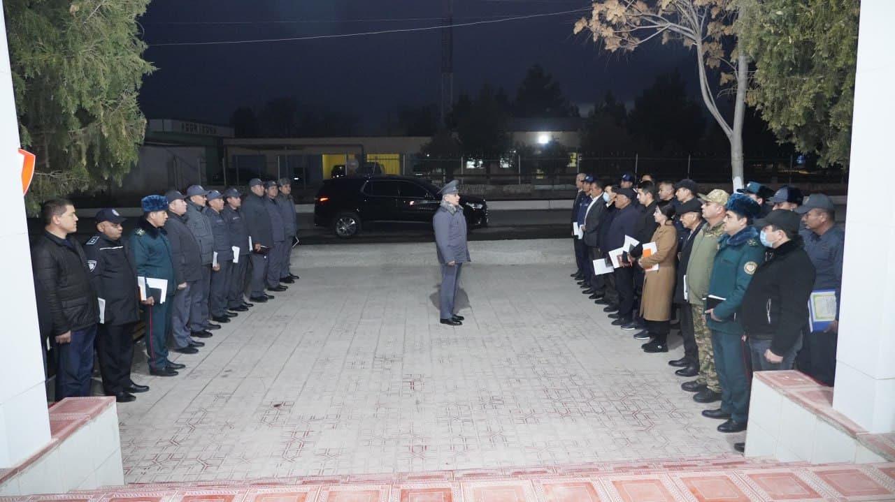 Представители Академии МВД ознакомились с проводимой работой в махаллях Навоийской области со сложной криминогенной обстановкой