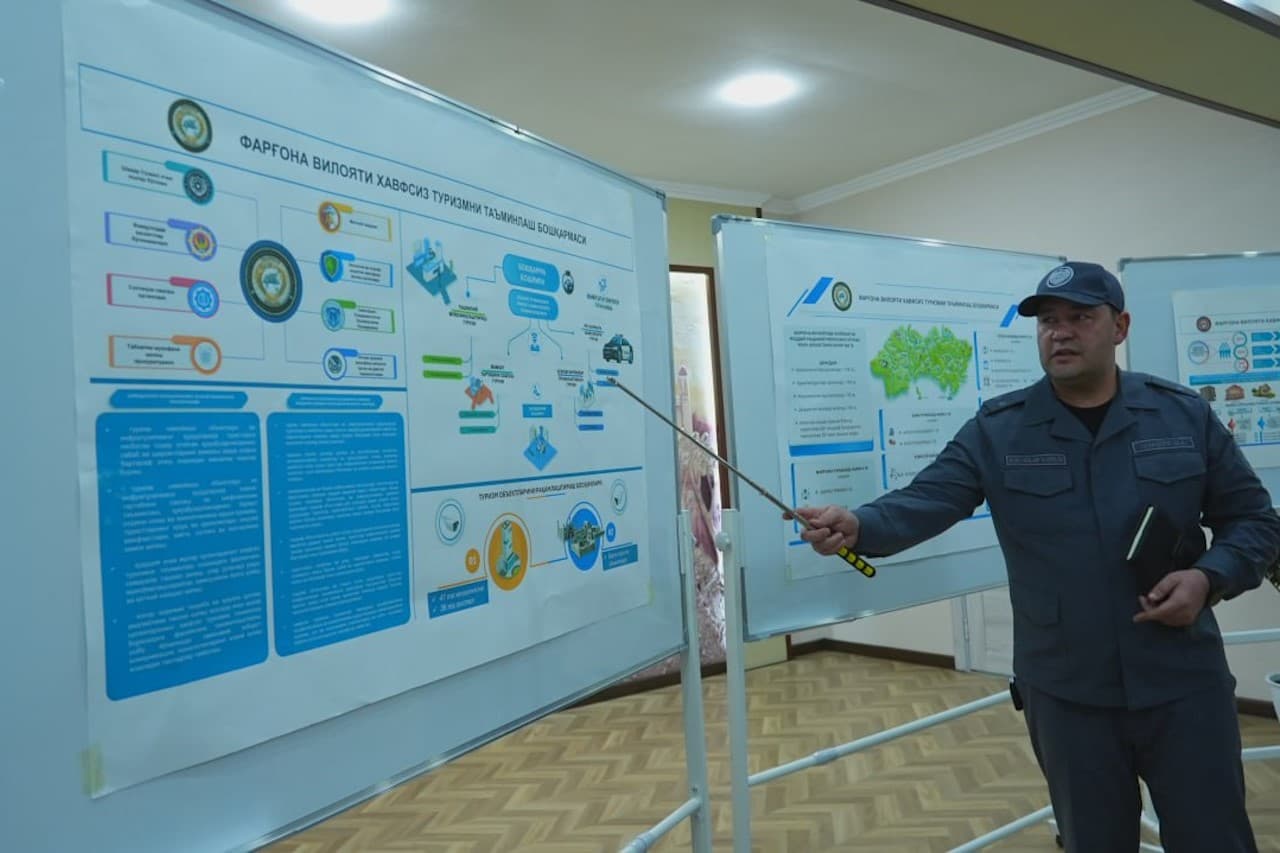 Ichki ishlar vazirligi rahbariyati tomonidan Fargʻona viloyati hududlarida oʻrganishlar olib borilmoqda