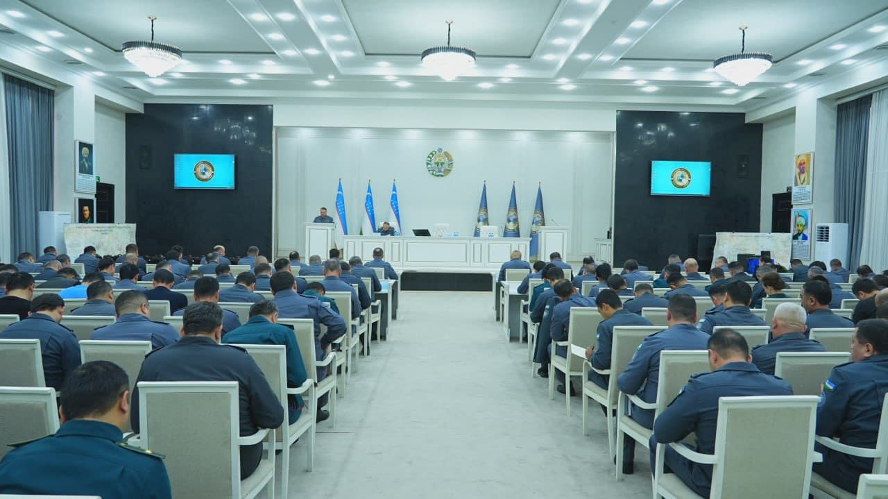 Руководством МВД проведено совещание по итогам проверки рабочей группы в Ферганской области