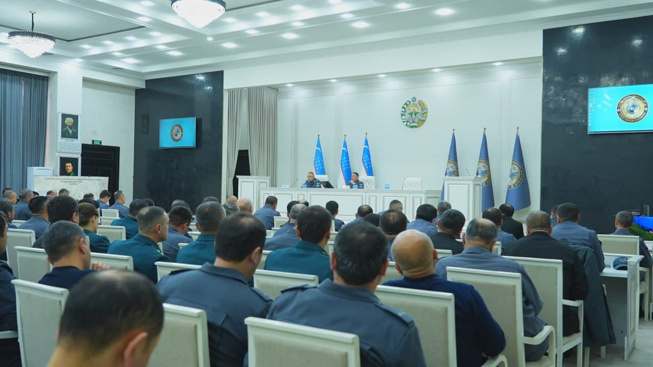Руководством МВД проведено совещание по итогам проверки рабочей группы в Ферганской области