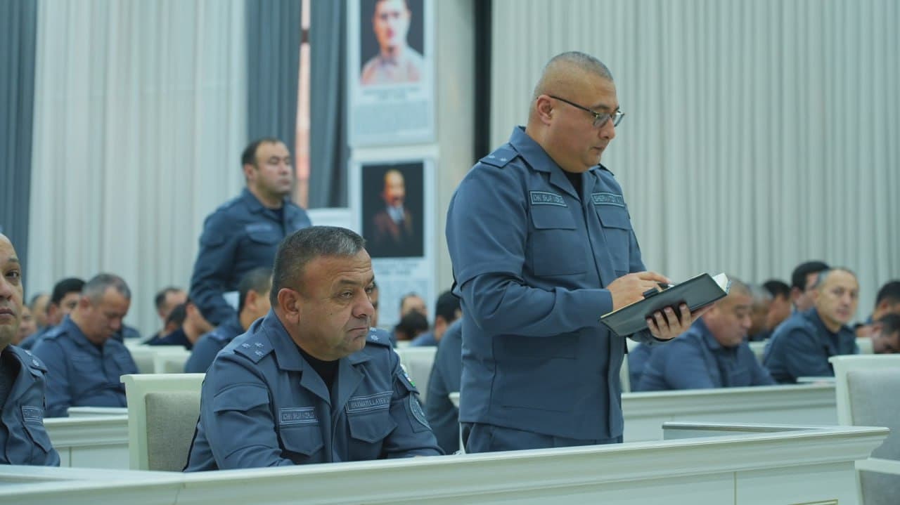 Руководством МВД проведено совещание по итогам проверки рабочей группы в Ферганской области