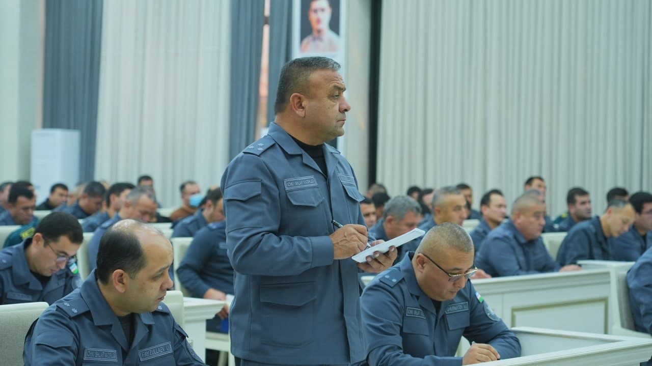 Руководством МВД проведено совещание по итогам проверки рабочей группы в Ферганской области