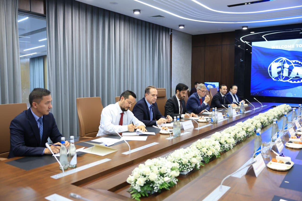 A meeting with the FIA delegation was held in Tashkent to discuss Motorsports Development and Road Safety