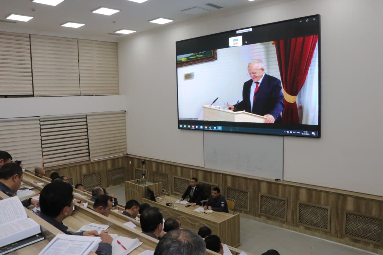 The Academy of the MIA organized an online training session on risk and threat forecasting