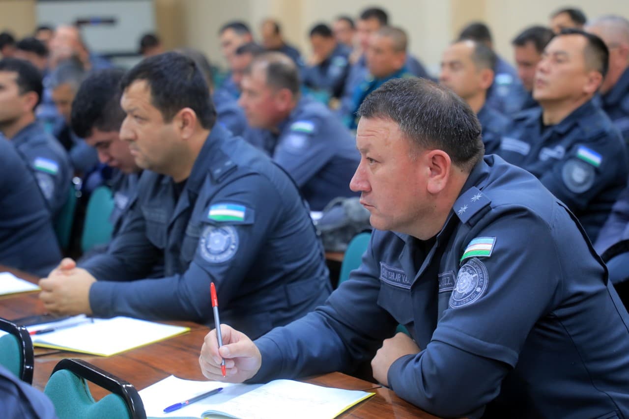 IIV Malaka oshirish institutida ichki ishlar organlari xodimlarining xizmat madaniyati va imijini oshirish masalalari boʻyicha oʻquv yigʻini tashkil etildi