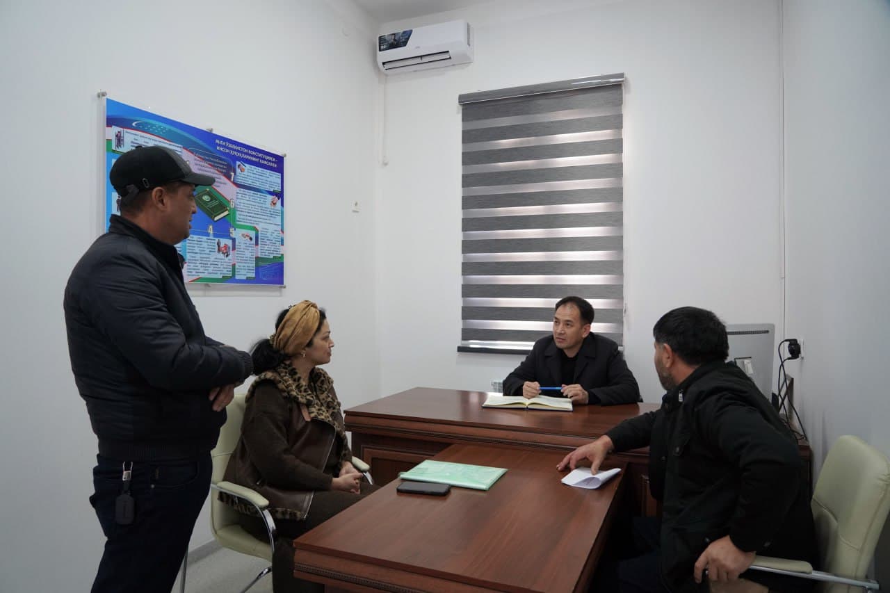 Sirdaryo viloyati Ichki ishlar boshqarmasi rahbariyatining aholi murojaatlariga bagʻishlangan navbatdagi shaxsiy qabuli boʻlib oʻtdi