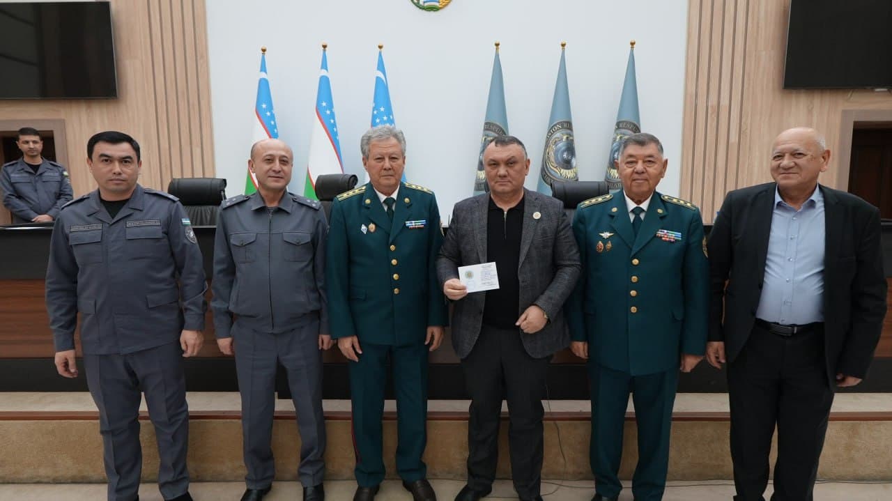 Связь между вчерашним днем и настоящим: ветераны МВД в Андижане