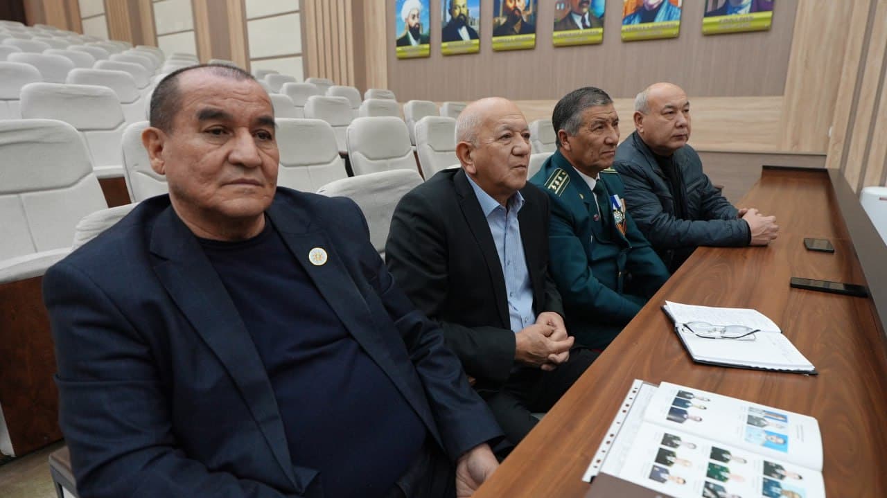 Связь между вчерашним днем и настоящим: ветераны МВД в Андижане