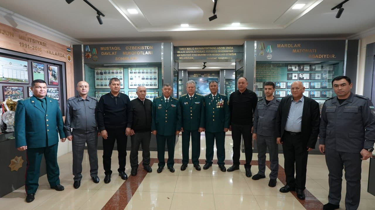 Связь между вчерашним днем и настоящим: ветераны МВД в Андижане