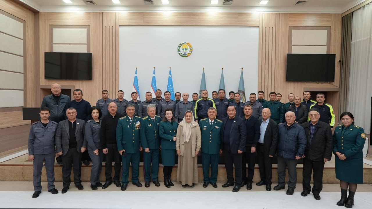 Связь между вчерашним днем и настоящим: ветераны МВД в Андижане