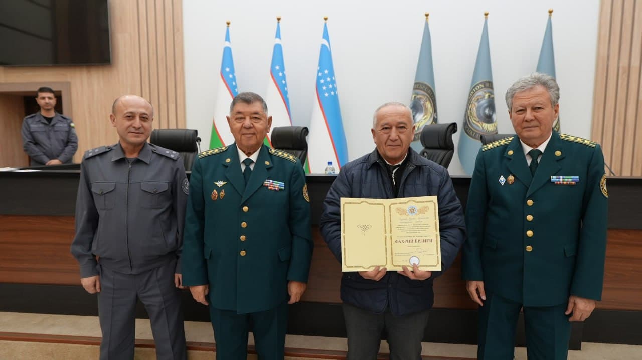 Связь между вчерашним днем и настоящим: ветераны МВД в Андижане