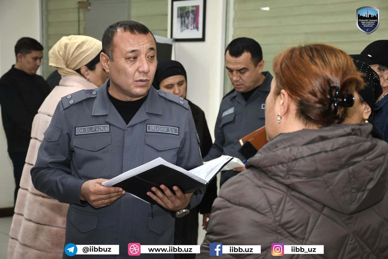 Очередной прием начальника ГУВД столицы