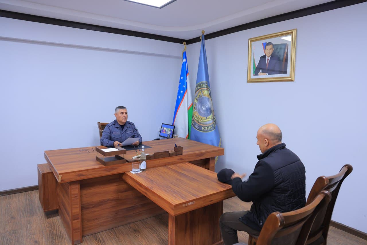 Ҳар бир мурожаатга алоҳида эътибор: Бухоро вилояти ИИБ раҳбариятининг навбатдаги шахсий қабул ўтказилди