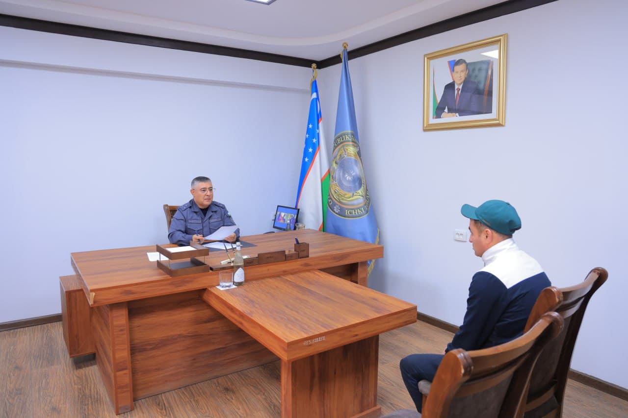 Ҳар бир мурожаатга алоҳида эътибор: Бухоро вилояти ИИБ раҳбариятининг навбатдаги шахсий қабул ўтказилди