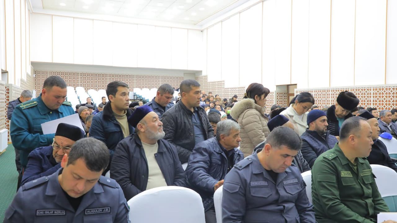 Управлением внутренних дел Джизакской области и областной прокуратурой обсуждены вопросы борьбы с преступностью в Дустликском районе