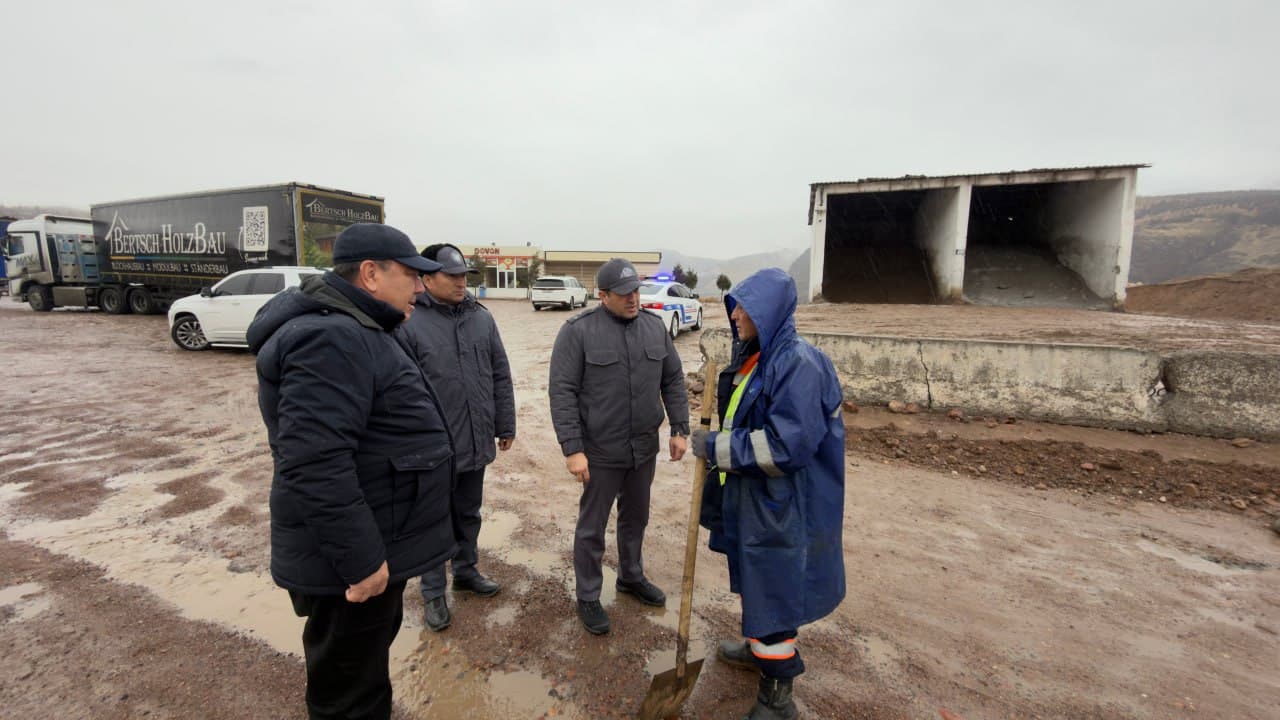 “Қамчиқ” довонида йўл ҳаракати хавфсизлигини таъминлаш чоралари кўздан кечирилди