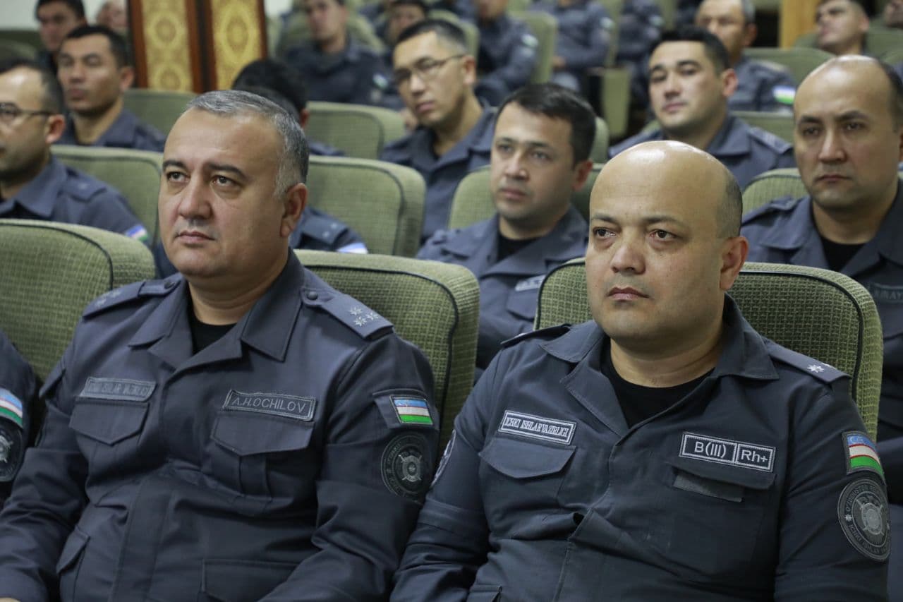 IIV Qorovul qoʻshinlari qoʻmondonligiga qarashli 7552-sonli harbiy qismda navbatdagi profilaktik uchrashuv oʻtkazildi