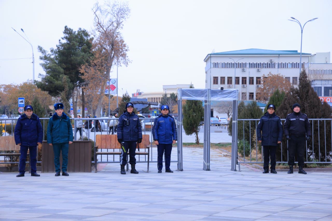 Yangi yil bayrami arafasida Buxoro viloyatida jamoat xavfsizligini taʼminlash holati boʻyicha oʻrganishlar oʻtkazildi