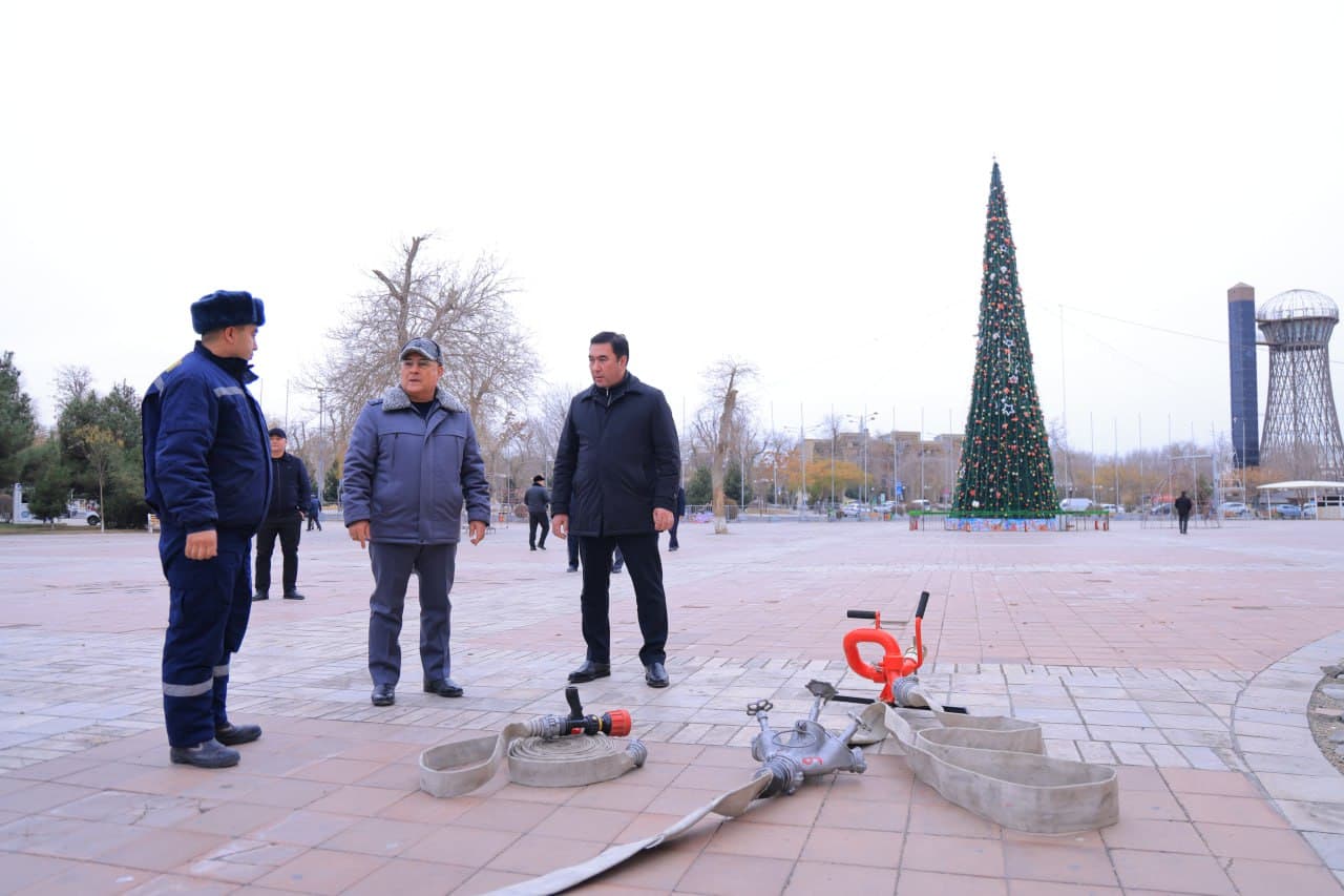 Yangi yil bayrami arafasida Buxoro viloyatida jamoat xavfsizligini taʼminlash holati boʻyicha oʻrganishlar oʻtkazildi