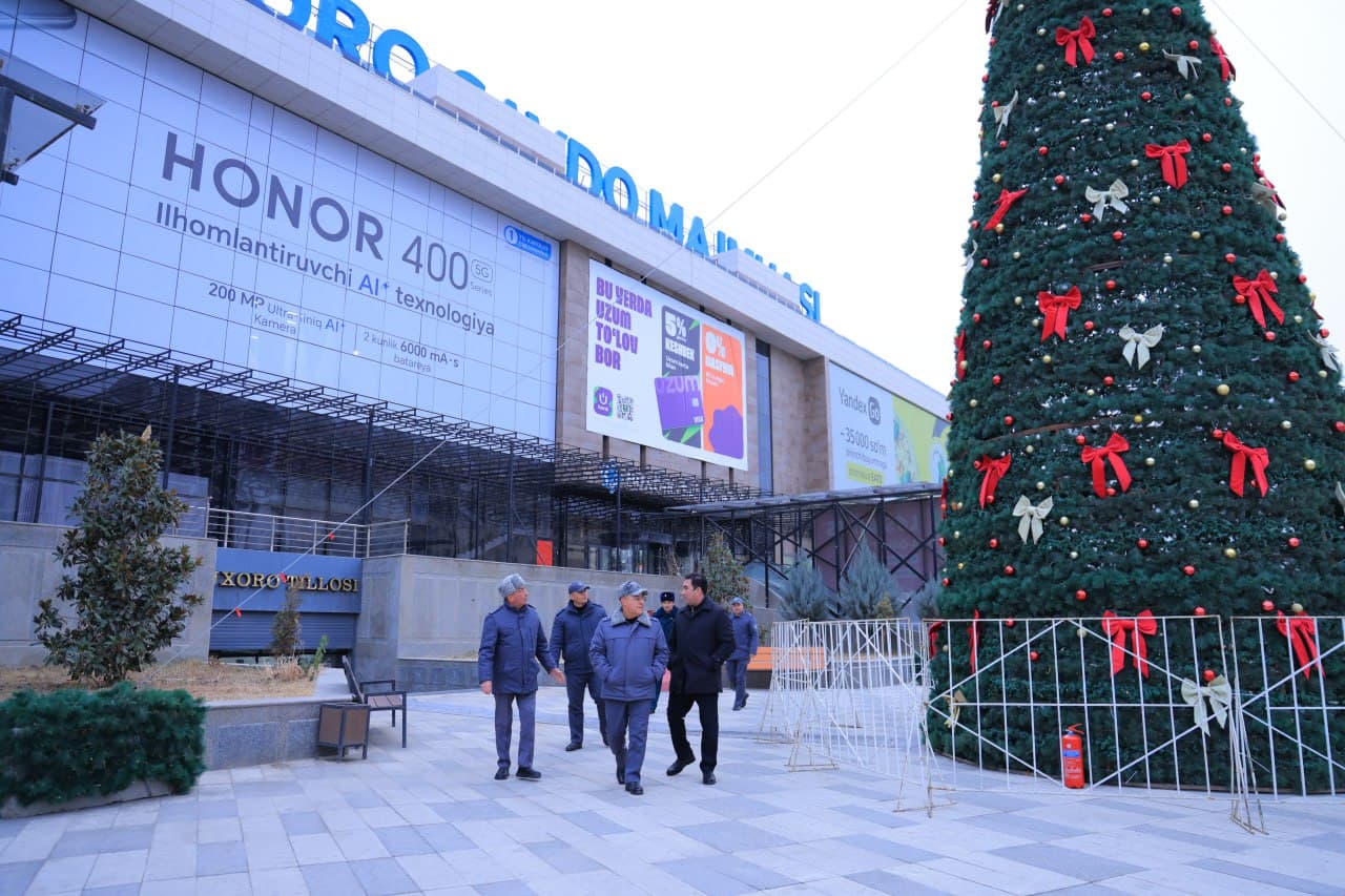 Yangi yil bayrami arafasida Buxoro viloyatida jamoat xavfsizligini taʼminlash holati boʻyicha oʻrganishlar oʻtkazildi