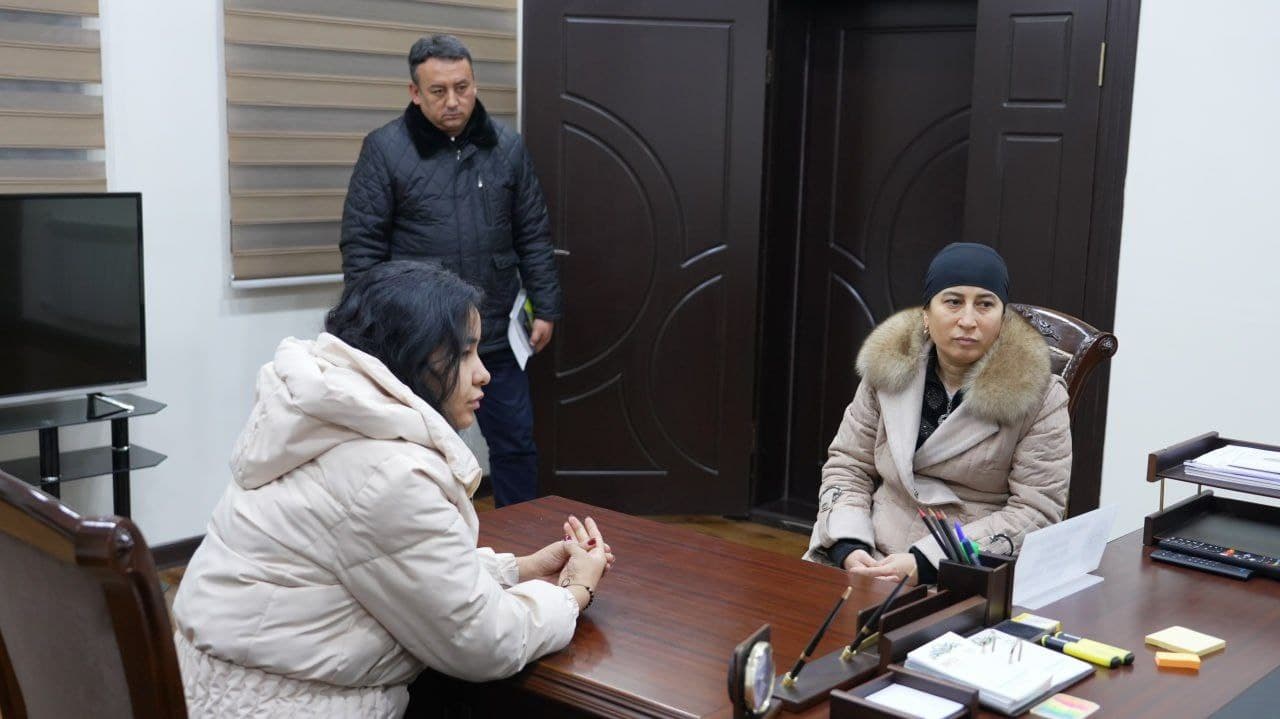 Состоялся очередной личный прием начальника УВД Андижанской области