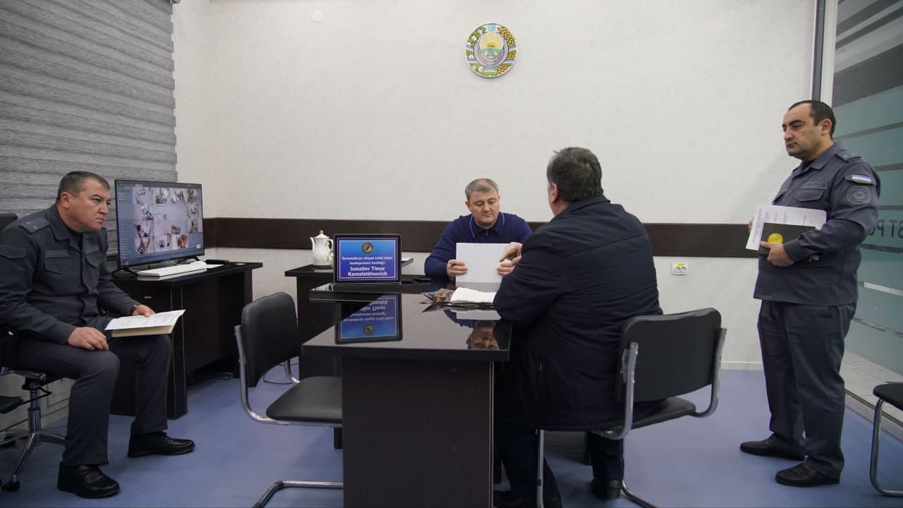 В Сурхандарьинской области состоялись личные приемы руководителей областного УВД и всех городских и районных ОВД с целью изучения обращений населения