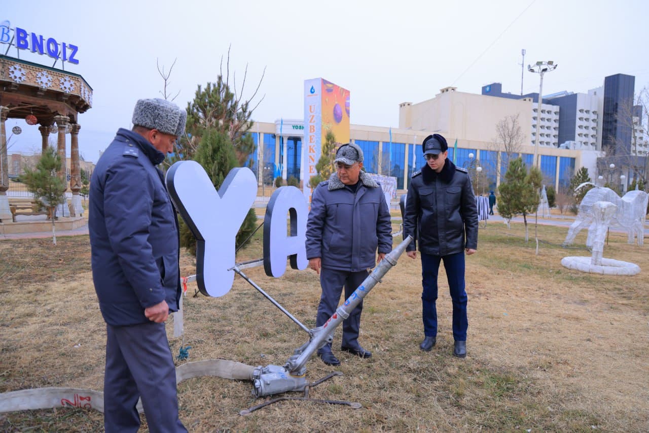Yangi yil bayrami arafasida Buxoro viloyatida jamoat xavfsizligini taʼminlash holati boʻyicha oʻrganishlar oʻtkazildi