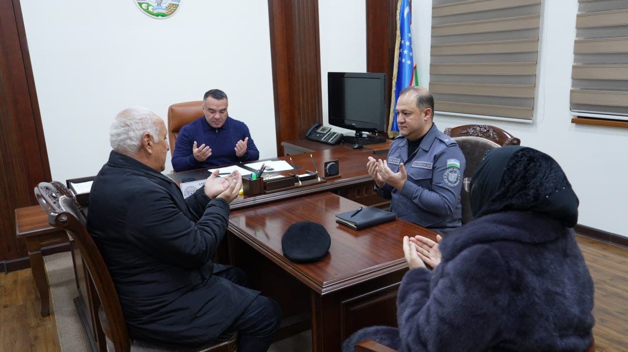 Состоялся очередной личный прием начальника УВД Андижанской области