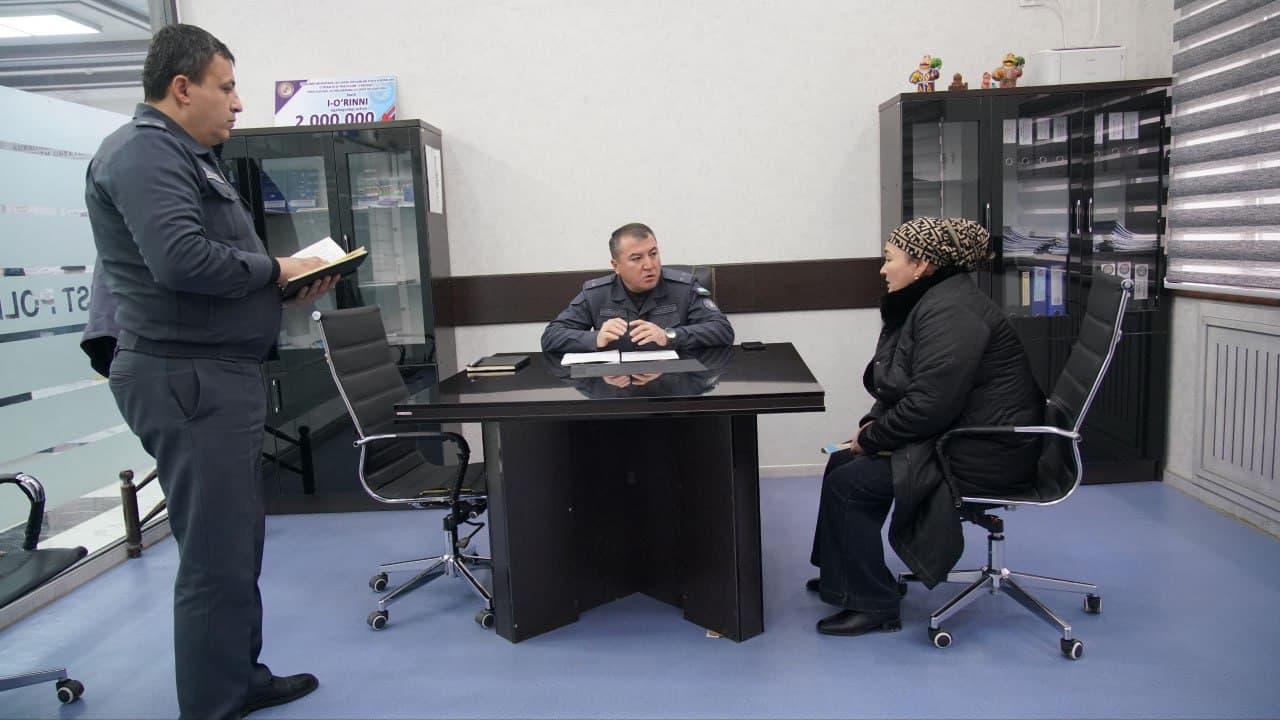В Сурхандарьинской области состоялись личные приемы руководителей областного УВД и всех городских и районных ОВД с целью изучения обращений населения