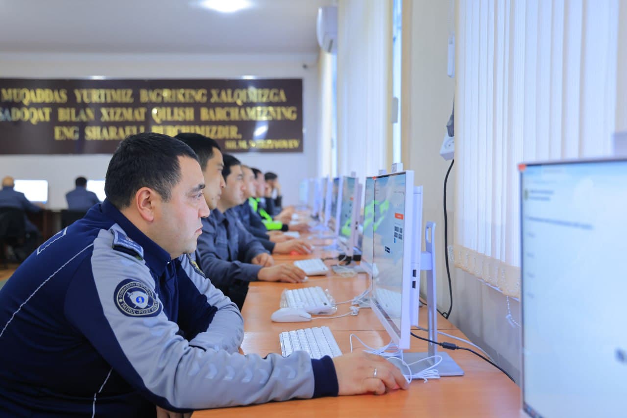 Рабочая группа МВД провела предварительный отбор в УВД Наманганской области для выявления перспективных кандидатов в магистратуру Академии МВД