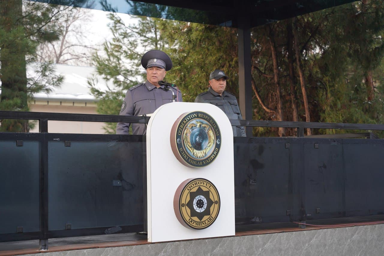 Qorovul qoʻshinlari qoʻmondonligi 7531-sonli harbiy qism harbiy xizmatchilariga bir qator ustuvor vazifalar belgilandi