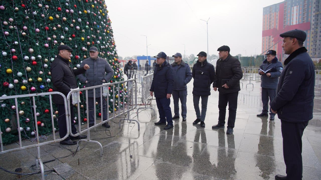 Surxondaryoda “Yangi yil” bayrami tadbirlarini yuqori saviyada tashkil etish borasidagi ishlar oʻrganilmoqda