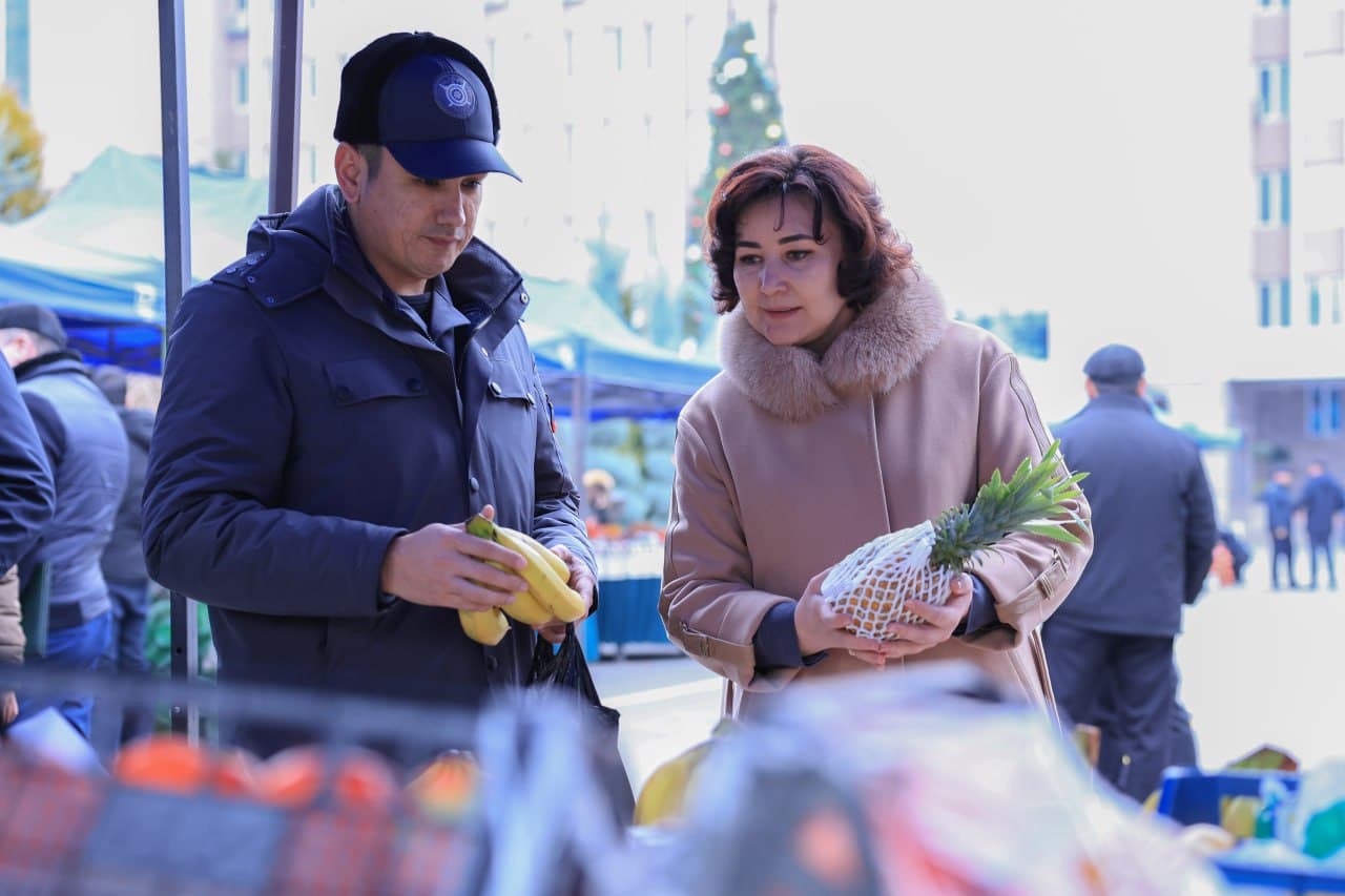 Yangi yil arafasida Ichki ishlar organlari xodimlari uchun bayram yarmarkasi tashkil etildi