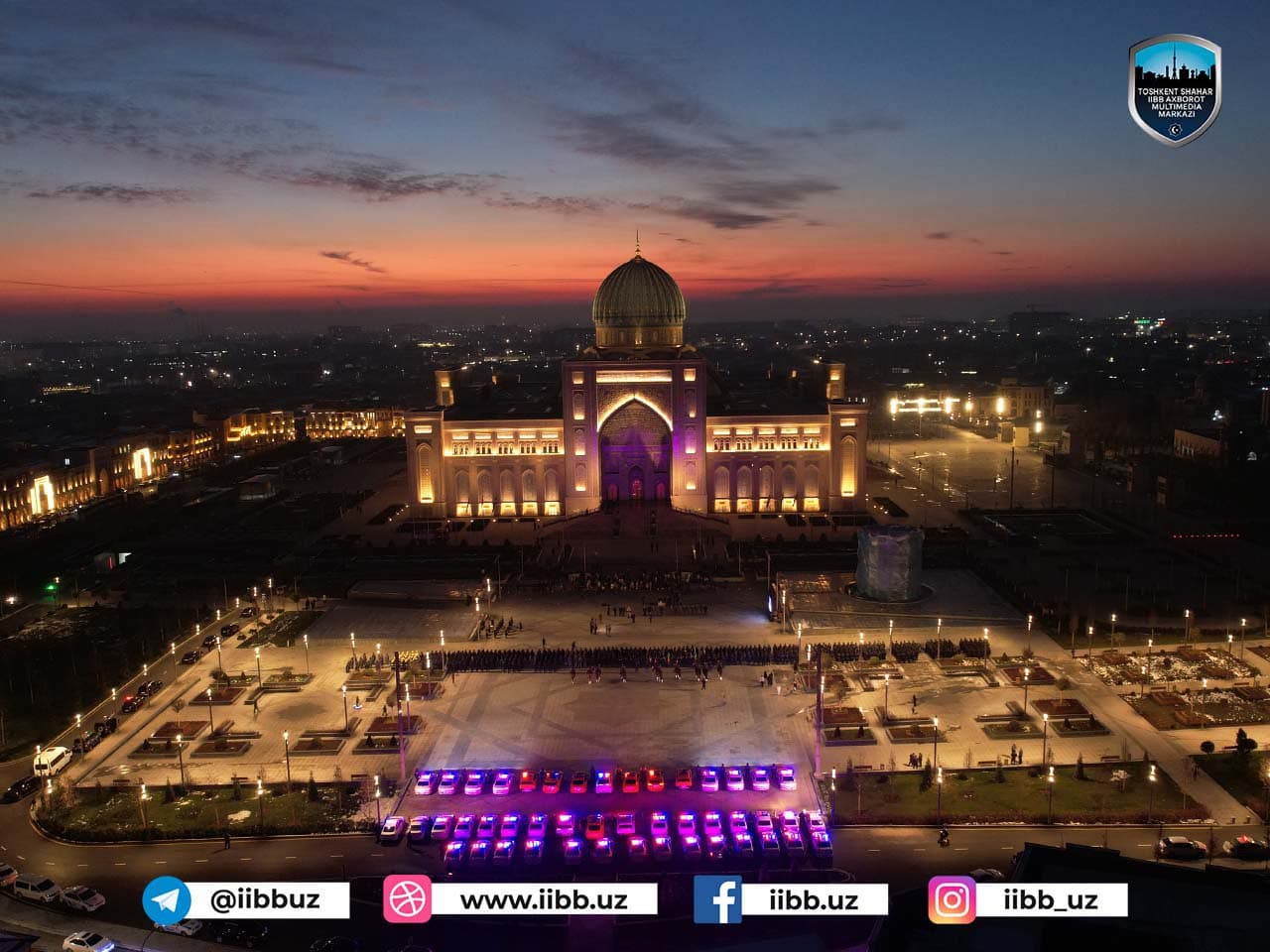 В Алмазарском районе города Ташкента проведен ночной инструктаж, посвященный итогам месячника "Безопасная и здоровая страна"