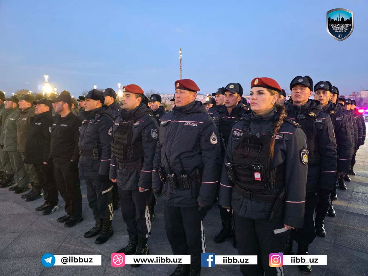 В Алмазарском районе города Ташкента проведен ночной инструктаж, посвященный итогам месячника "Безопасная и здоровая страна"
